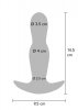 ToyJoy Buttocks The Stout Inflating Vibrating Plug